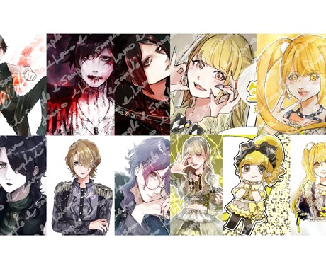 商用利用可能のイラスト描きます 主に個人の歌い手さん、活動者さんなどへ。その他の方もOK！ イメージ2