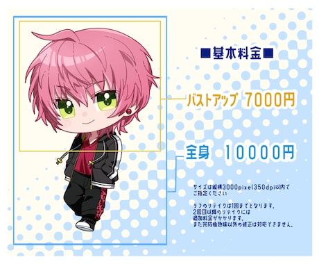 ちびキャラ、デフォルメキャラ描きます 商用利用OK！おしゃれでかわいいグッズ映えするイラスト！ イメージ2