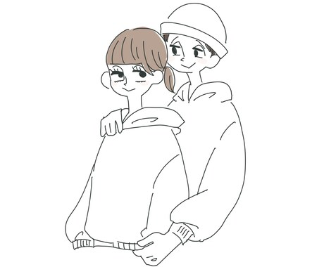 最短即日でゆるいタッチのイラスト描きます snsアイコンや記念日のプレゼントなど、お急ぎでも対応 イメージ1