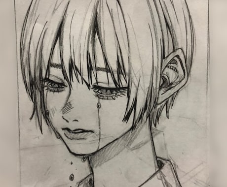 SNSアイコン等にお使いいただけます リアル調、アニメ調どちらも可能です イメージ2