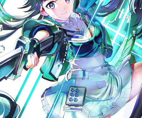 ｖtuber・版権・立ち絵・キラキラ男女絵描きます 周年・誕プレ・夢絵・版権キャラやｖ・配信スチルなどご用意 イメージ2