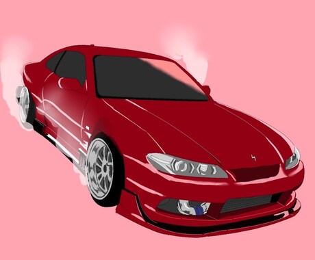 写真トレスにて車のイラスト書きます スポーツカー、乗用車まで大歓迎です イメージ1