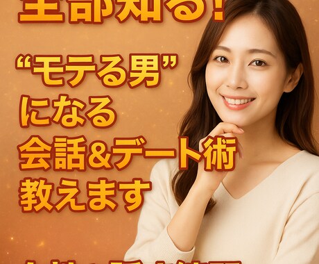 モテる男になる会話＆デート術教えます 女性の本音を知る！元銀座No.1ホステスがあなたをサポート イメージ2