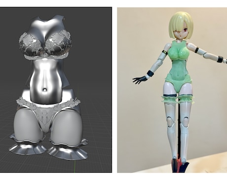 3Dモデリング承ります 何かと面倒なモデリングを格安で、承ります。 イメージ2