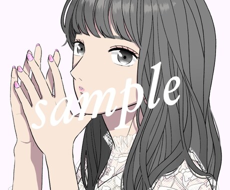 イラスト、アイコン、ヘッダーお描きします 可愛いからカッコイイまで、様々な系統の人物をお任せください イメージ2