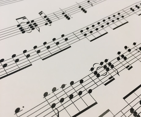 手書きのピアノ楽譜を清書します 作成した譜面はPDFでお返しします٩( ᐛ )و ♪ イメージ1