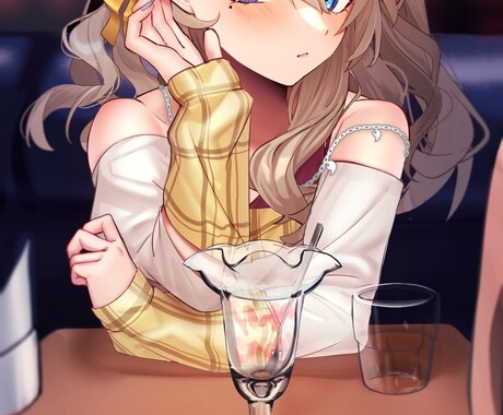理想のイラスト描きます 可愛いも綺麗もお任せください！ イメージ2