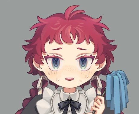 あなただけの可愛いオリジナルアイコン描きます SNSやゲーム、LINE等のアイコンにどうぞ！ イメージ2