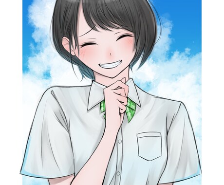 やわらかい雰囲気のキャラアイコン描きます ふんわり優しいキャラで、あなたの活動を彩ります イメージ2
