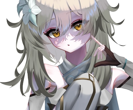 アイコン用等のファンタジー系キャラクターを描きます ファンタジー系のキャラクターイラストをあなたに イメージ1
