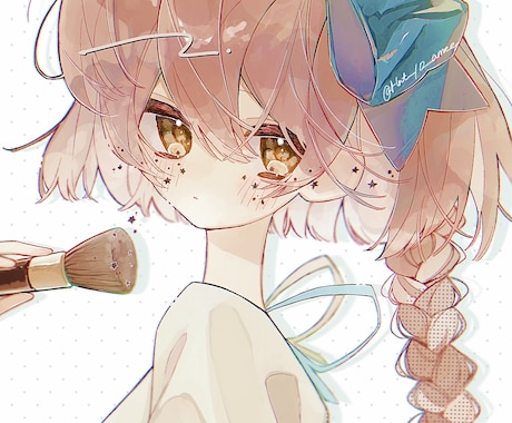 可愛くてキラキラしたイラストを描きます 最速5日！商用可能の一枚絵を描きます✧*｡ イメージ1