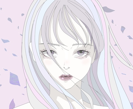 用途多数　ご希望のイラスト描きます 低コスト高クオリティ、エモい系お洒落な色遣いをお求めの方 イメージ1
