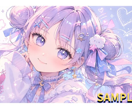 ゆるかわアイコン、Vtuberイラスト制作します SNS・配信・アイコンに使いやすいイラストを制作します イメージ2