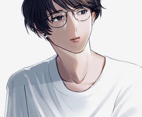 一枚絵や立ち絵など、イラストお描きします 若い男性、若い女性、お任せください！ イメージ2