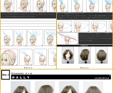 美容師さん必見になります ベーシックカットアドバンス、もっとサロンスタイルを！ イメージ1