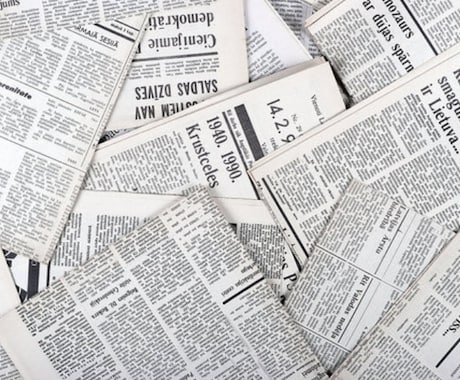 英字新聞のオシャレな席次表を作成します 参列してくれるゲストの皆様に向けて心を込めて作成します イメージ2