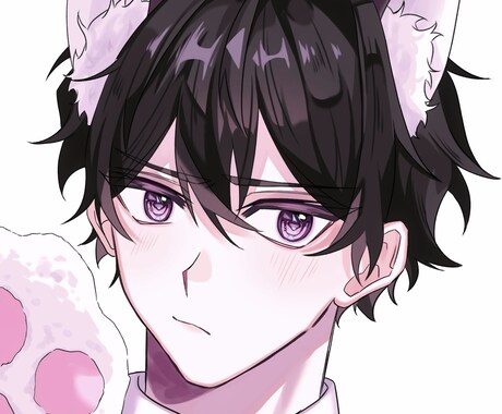 先着3名様にアイコンなどに使える絵を描きます オリジナルキャラクターで描かせていただきます^ᴗ ̫ ᴗ^ イメージ1