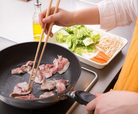 管理栄養士が家にある食材で、夕食メニューを考えます 働く主婦目線で「簡単に、美味しく」作るメニューを意識します。 イメージ1