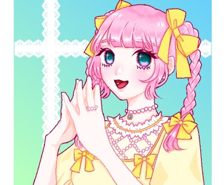 可愛い女の子の絵を描かせていただきます 貴方だけの可愛い女の子描かせてください！ イメージ2