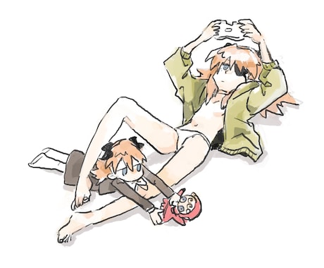 キャラクターの全身画像承ります ポップ、ほんわか、目を引くイラスト描かせてください! イメージ2
