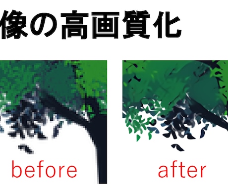 画像の高画質化（ノイズ取りアップコンバート）します 画像を高画質化したい方　特に2次元画像は効果大 イメージ1