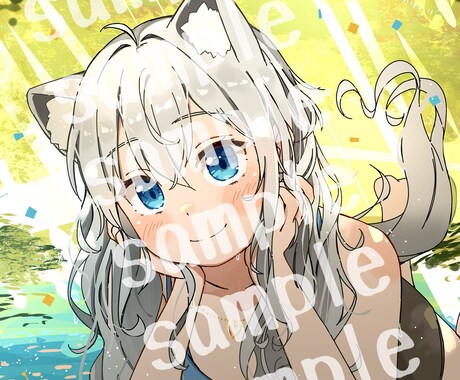 サムネイル＆動画内イラストお描きします あなたの代理キャラなどのイラストが必要な方へ イメージ2