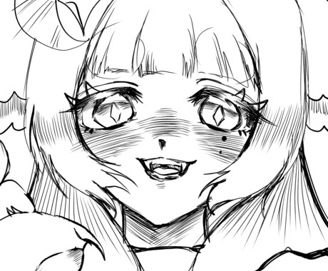 あなたのための繊細な線画を描きます 細やかな表現であなたの夢を再現します。 イメージ1