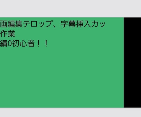 丁寧な対応動画に正確な字幕やテロップを入れます イメージ1