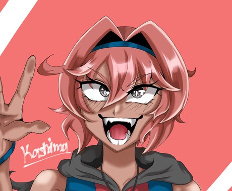 等身やデフォルメオリキャラ等描きます 自分だけのキャラのイラストが欲しい方へ イメージ2