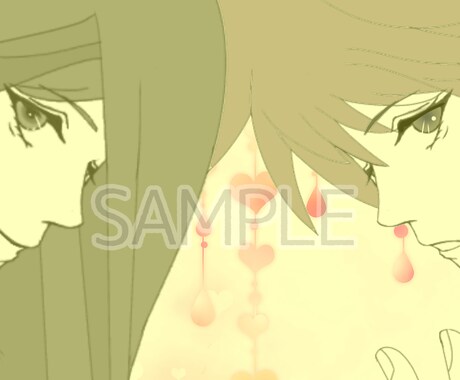 SNS等で使えるアイコン等簡単なイラスト作成します かわいい系少女漫画系イラストです イメージ2