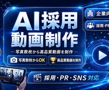 SNS向けのショート動画作成します 写真しかなくても、伝わる動画に。 イメージ1