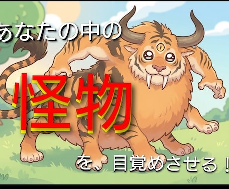 内包された怪物が目覚めます あなたの心のリミッターを解除してみませんか？大丈夫です。 イメージ1