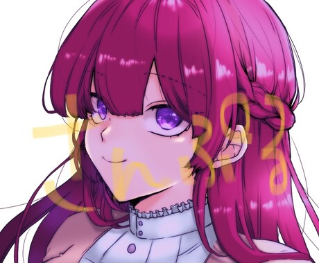 SNS用アイコン描きます バストアップ、ディフォルメ選べます！体格の良い男性得意です！ イメージ1
