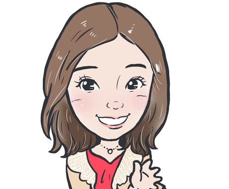 デジタル似顔絵作成します アイコンや名刺、壁紙などに使える可愛いにがおえ イメージ1