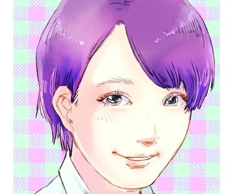 イラスト、アイコン、立ち絵を制作致します！！！ます 正方形 首から上イラスト 1500円から！ イメージ2