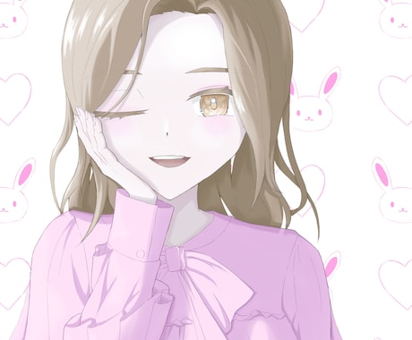 やさしいタッチ・ふんわり可愛いイラストを描きます SNSアイコンやヘッダー、プレゼント用にも◎。 イメージ1