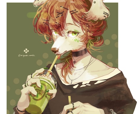 目を引く鮮やかでポップなキャラクターを描きます 鮮やかカラーで、キャラクターの魅力を最大限に！ イメージ2