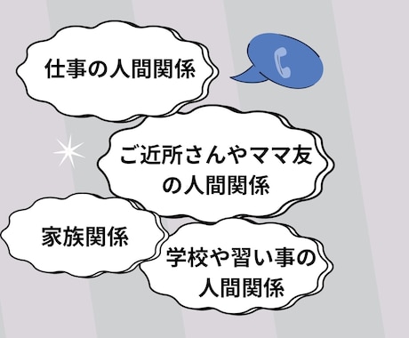 人間関係の悩みの問題解決に努めます ジャンル問いません。人間関係に悩んでる方のための電話相談です イメージ2