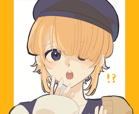 即納  安価  でアイコン用イラスト提供致します どんなキャラクターも描けます！目を引く塗りが得意です！ イメージ1
