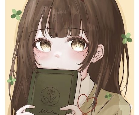 キラキラ可愛い女の子イラスト作成します イメージ1