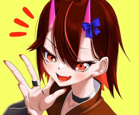 SNSで使うアイコンを描きます アイコンであなたの世界を表現します イメージ2