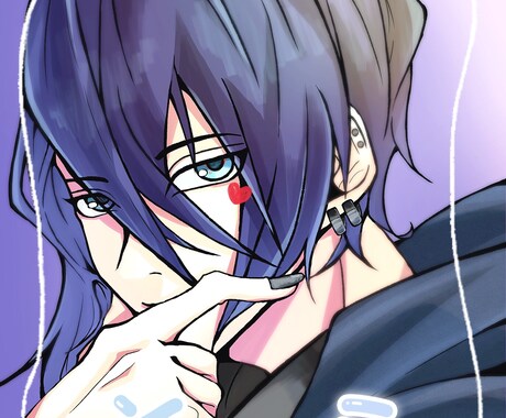 かわいいかっこいいアイコンイラスト描きます SNS等で使えるアイコンイラストを比較的安価でお受けします！ イメージ2