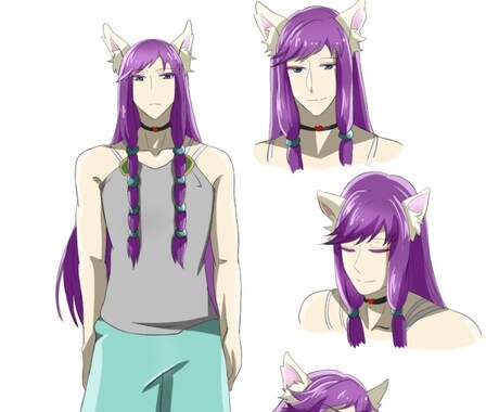 最速即日納品！オリキャラ描きます 貴方のキャラクターをアニメ風に！！ イメージ2