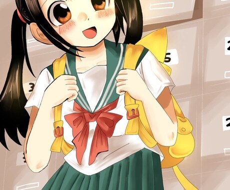 お好みの女の子描きます 10代から20代の女の子を描くのが得意です！ イメージ2