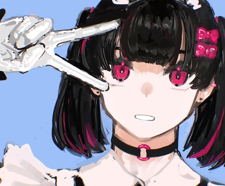 商用・二次利用無料☆厚塗りで映えるイラスト描きます 立ち絵・アイコン・サムネ・歌ってみた用などイラスト全般 イメージ1