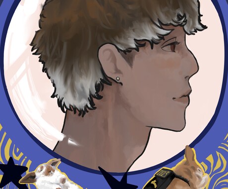 あなたのお好みに合った一枚絵、アイコン等を描きます アイコン、一枚絵、お誕生日イラスト等魅力的にお描きします。 イメージ2