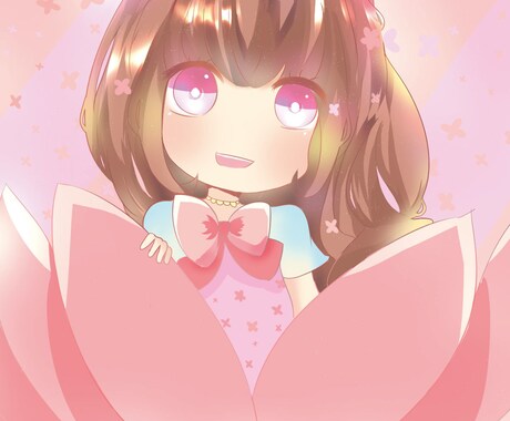 ミニキャラクター、イラスト作成します かわいい萌え系などキャラクター、イラストなど制作をお任せ イメージ2