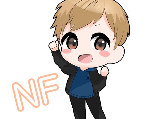 かわいいイラスト描きます SNSのアイコン、描かさせてください！ イメージ2