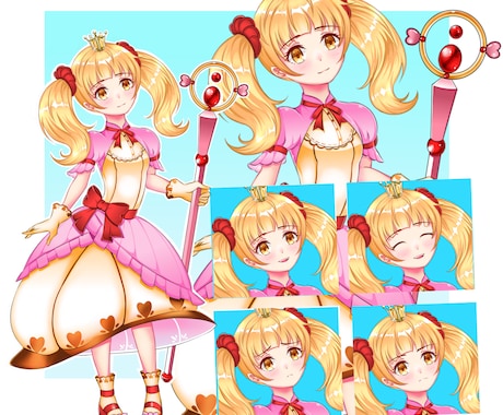 イラスト依頼お受けします 他サイトでの実績あります!  塗り絵柄寄せ等もできます イメージ1