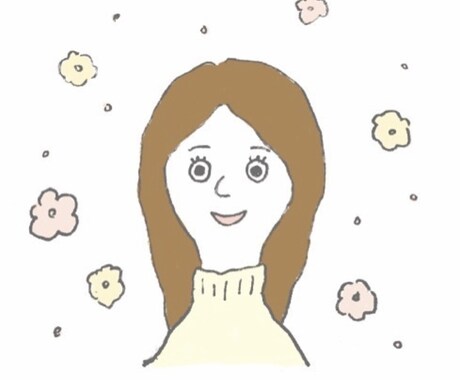 あなたのゆるゆる似顔絵（手描き風）描きます SNSのアイコン、名刺などにおすすめ イメージ2